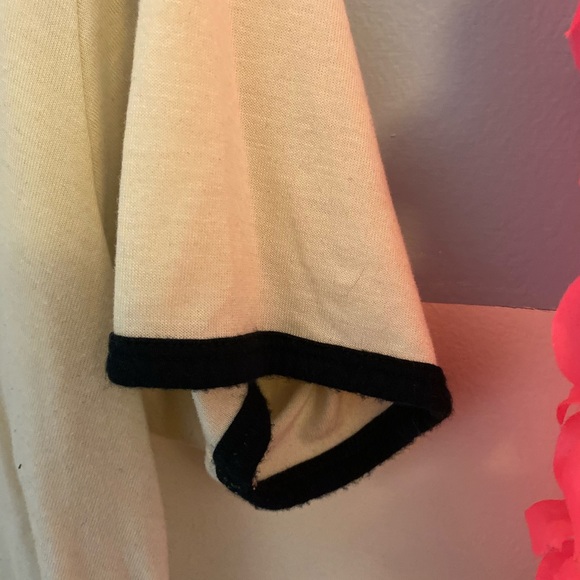 Topshop cropped tee w arm and neck details - Picture 4 of 4